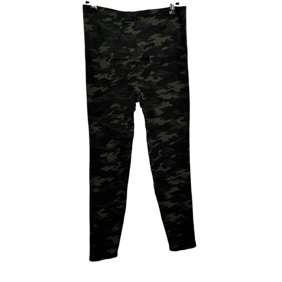 Spanx Seamless Camouflage Leggings Green Size Large - Picture 5 of 5